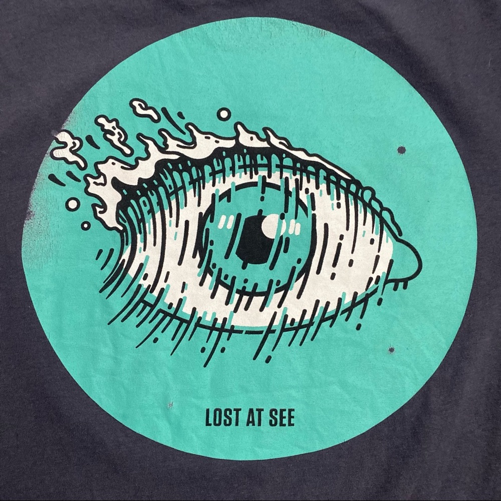 Chomp - size small - Lost at Sea Graphic Tee